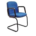 Splat SSIPL VC 042 Visitor Chair (Brow, Maroon and Grey)