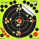 Splatterburst Targets - 8 inch Stick & Splatter Self Adhesive Shooting Targets - Gun - Rifle - Pistol - Airsoft - BB Gun - Pellet Gun - Air Rifle - Made in USA