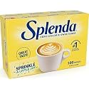 SPLENDA Zero Calorie Sweetener, 100 Count Packets, 3.5 Ounce (Pack of 12)