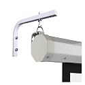 Spline® Projector Screen Wall Mount Hanger L Brackets, 11 Inch Adjustable Distance Wall Hanging Brackets for Projector Screens, Heavy Duty Mounting Support for Home Theater Office Classroom. D-1