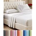 Flex Top Split Head King 4 Piece Sheet Set - Soft &amp; Cooling - Antique White