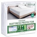 Split Head Top 34" King Waterproof Mattress Protector for Adjustable Bed