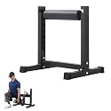 TROPOW Split Squat Stand, Adjustable 7-Level Height Squat Stand for Home Gym, 350lbs Capacity Squat Roller Stand with Anti-Slip Lock for Single Leg Squats, Lunges, Glutes & Leg Training
