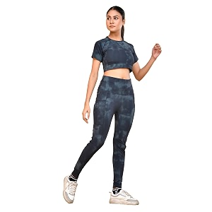 SPLORR Premium Tights and Bra High Waist