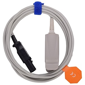 spo2 probe 3 mtr adult clip detex ohmeda 7 pin