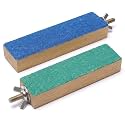 Bird Cage Perch Stand 2-Pack - Beak and Foot Grinding Platform