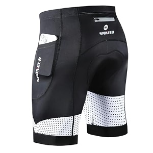 sponeed Mens Cycling Shorts Padded Bicycle Riding
