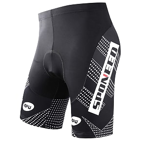 sponeed Mens Cycling Shorts Padded Bicycle Riding