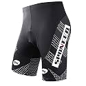 sponeed Men39s Cycling Shorts Padded Bicycle Riding