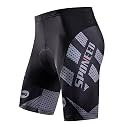 sponeed Men39s Cycling Shorts Padded Bicycle Riding
