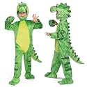 Spooktacular Creations Halloween Dinosaur Costume Kids, T.rex Costume Toddler with Egg for Baby Child Halloween Dressup Party