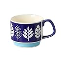 Spooky Japanese Retro Ceramic Coffee Mug 