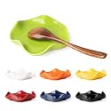 Spoon Rest for Stove Top, 5.3 Inch Ceramic Spoon Holder for Kitchen Counter