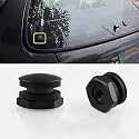 Sporacingrts Rear Windshield Glass Strut Hardware Repair Kit Compatible with 92-95 Civic-E-G-6 1997-2001 C-R-V Black