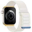 Lenrao Soft Nylon Sport Loop Compatible with Apple Watch Bands Women Men