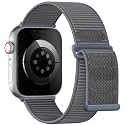 Lenrao Soft Nylon Sport Loop Compatible with Apple Watch Bands Women Men