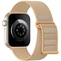 Lenrao Soft Nylon Sport Loop Compatible with Apple Watch Bands Women Men