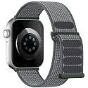 Lenrao Soft Nylon Sport Loop Compatible with Apple Watch Bands Women Men
