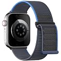 Lenrao Soft Nylon Sport Loop Compatible with Apple Watch Bands Women Men