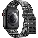 Lenrao Soft Nylon Sport Loop Compatible with Apple Watch Bands Women Men