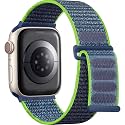 Lenrao Soft Nylon Sport Loop Compatible with Apple Watch Bands Women Men