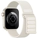Lenrao Soft Nylon Sport Loop Compatible with Apple Watch Bands Women Men