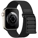 Lenrao Soft Nylon Sport Loop Compatible with Apple Watch Bands Women Men