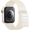Lenrao Soft Nylon Sport Loop Compatible with Apple Watch Bands Women Men