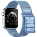 Lenrao Soft Nylon Sport Loop Compatible with Apple Watch Bands Women Men