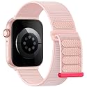 Lenrao Soft Nylon Sport Loop Compatible with Apple Watch Bands Women Men