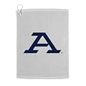 Sport Your Gear Akron Zips Golf Bag Towel - Officially Licensed - Athletic Logo - Ultra-Absorbent, Grommet Attachment, Keeps Clubs &amp; Hands Dry