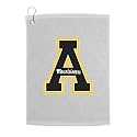 Sport Your Gear Appalachian State Mountaineers Golf Bag Towel - Officially Licensed - Athletic Logo - Ultra-Absorbent, Grommet Attachment, Keeps Clubs &amp; Hands Dry