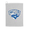 Sport Your Gear Christopher Newport Captains Golf Bag Towel - Officially Licensed - Athletic Logo - Ultra-Absorbent, Grommet Attachment, Keeps Clubs &amp; Hands Dry