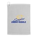 Sport Your Gear Embry-Riddle Aeronautical Eagles Golf Bag Towel - Officially Licensed - Athletic Logo - Ultra-Absorbent, Grommet Attachment, Keeps Clubs &amp; Hands Dry