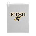Sport Your Gear ETSU Buccaneers Golf Bag Towel - Officially Licensed - Athletic Logo - Ultra-Absorbent, Grommet Attachment, Keeps Clubs &amp; Hands Dry
