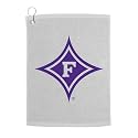 Sport Your Gear Furman Paladins Golf Bag Towel - Officially Licensed - Athletic Logo - Ultra-Absorbent, Grommet Attachment, Keeps Clubs &amp; Hands Dry