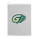 Sport Your Gear Georgia Gwinnett College Grizzlies Golf Bag Towel - Officially Licensed - Athletic Logo - Ultra-Absorbent, Grommet Attachment, Keeps Clubs &amp; Hands Dry