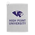 Sport Your Gear High Point Panthers Golf Bag Towel - Officially Licensed - Athletic Logo - Ultra-Absorbent, Grommet Attachment, Keeps Clubs &amp; Hands Dry