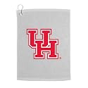 Sport Your Gear Houston Cougars Golf Bag Towel - Officially Licensed - Athletic Logo - Ultra-Absorbent, Grommet Attachment, Keeps Clubs &amp; Hands Dry