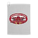 Sport Your Gear Jacksonville State Gamecocks Golf Bag Towel - Officially Licensed - Athletic Logo - Ultra-Absorbent, Grommet Attachment, Keeps Clubs & Hands Dry