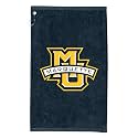 Sport Your Gear Marquette Golden Eagles Golf Bag Towel - Officially Licensed - Athletic Logo - Ultra-Absorbent, Grommet Attachment, Keeps Clubs &amp; Hands Dry