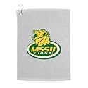 Sport Your Gear Missouri Southern State Lions Golf Bag Towel - Officially Licensed - Athletic Logo - Ultra-Absorbent, Grommet Attachment, Keeps Clubs &amp; Hands Dry