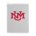 Sport Your Gear New Mexico Lobos Golf Bag Towel - Officially Licensed - Athletic Logo - Ultra-Absorbent, Grommet Attachment, Keeps Clubs &amp; Hands Dry