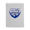 Sport Your Gear North Georgia Nighthawks Golf Bag Towel - Officially Licensed - Athletic Logo - Ultra-Absorbent, Grommet Attachment, Keeps Clubs & Hands Dry