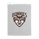 Sport Your Gear St. Bonaventure Bonnies Golf Bag Towel - Officially Licensed - Athletic Logo - Ultra-Absorbent, Grommet Attachment, Keeps Clubs & Hands Dry
