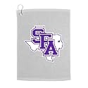 Sport Your Gear Stephen F. Austin Lumberjacks Golf Bag Towel - Officially Licensed - Athletic Logo - Ultra-Absorbent, Grommet Attachment, Keeps Clubs & Hands Dry