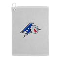 Sport Your Gear UNC Asheville Bulldogs Golf Bag Towel - Officially Licensed - Athletic Logo - Ultra-Absorbent, Grommet Attachment, Keeps Clubs &amp; Hands Dry