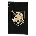 Sport Your Gear United States Military Academy Black Knights Golf Bag Towel - Officially Licensed - Athletic Logo - Ultra-Absorbent, Grommet Attachment, Keeps Clubs & Hands Dry