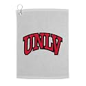 Sport Your Gear UNLV Rebels Golf Bag Towel - Officially Licensed - Athletic Logo - Ultra-Absorbent, Grommet Attachment, Keeps Clubs &amp; Hands Dry
