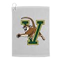 Sport Your Gear Vermont Catamounts Golf Bag Towel - Officially Licensed - Athletic Logo - Ultra-Absorbent, Grommet Attachment, Keeps Clubs &amp; Hands Dry